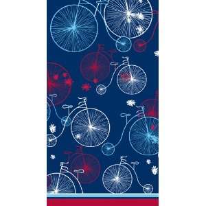  Vintage Modern Guest Hand Towels   Bicycles Kitchen 