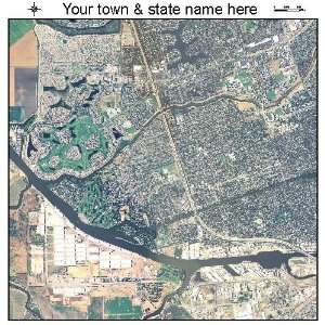  Aerial Photography Map of Country Club, California 2010 CA 