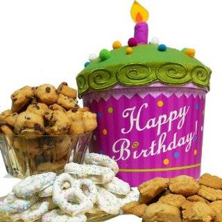 Art of Appreciation Gift Baskets Happy Birthday Cupcake, Cookie and 