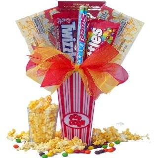 Art of Appreciation Gift Baskets Concession Stand Popcorn & Candy Gift 