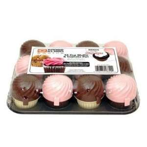   Pan Comes With 12 Cup Muffin/Cupcake Pan 6 Chocolate Frosting Kitchen