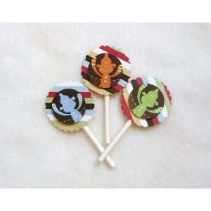  Silly Monkey Cupcake Toppers (Qty 12) Health & Personal 