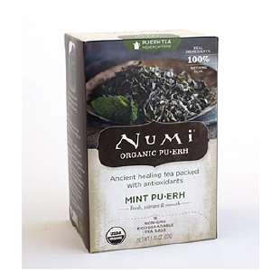Numi Organic Tea Pu Erh Tea Bags 16 ea  
