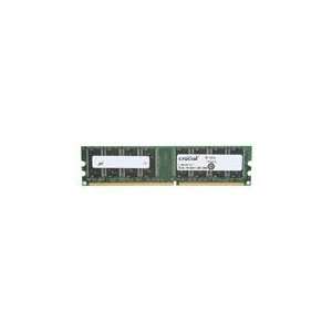  Crucial 1GB 184 Pin DDR SDRAM DDR 400 (PC 3200) Desktop 