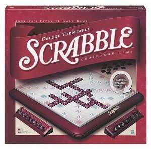  Scrabble   Deluxe Edition Toys & Games