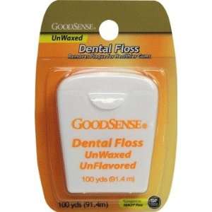  Good Sense Unwaxed Dental Floss 100Yd Case Pack 36 Beauty