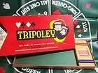 Vintage Tripoley Game 1965 Cadaco Crown Ed. #225 EUC 