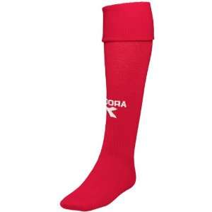  Diadora Squadra Soccer Socks 995490 110 RED ADULT (10 13 