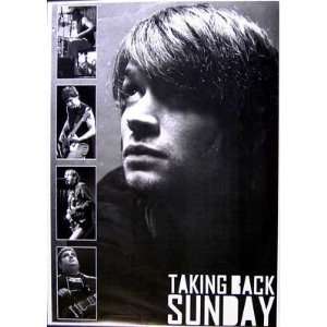  Taking Back Sunday B/w Adam Lazzara Poster 26x36