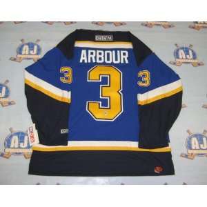  Al Arbour Signed Jersey   St.Louis Blues   Autographed NHL 