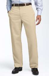 John W. ® Smartcare™ Flat Front Supima® Cotton Pants