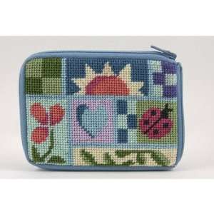  Coin Purse   Country Patchwork   Needlepoint Kit Arts 