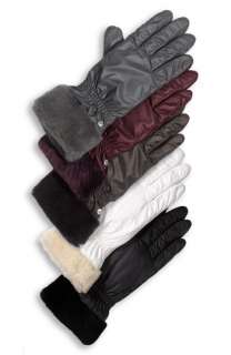 UGG® Australia Snowbyrd Shearling Trim Gloves  