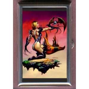 BORIS VALLEJO SCI FI BLONDE Coin, Mint or Pill Box Made in USA