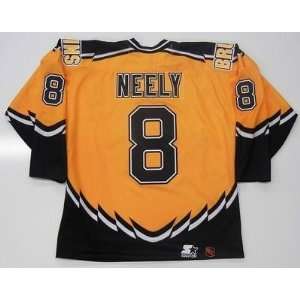Cam Neely Boston Bruins Authentic Jersey Starter 48 Fight Strap 
