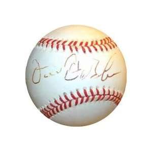 Dave DeBusschere autographed official American League Baseball (White 