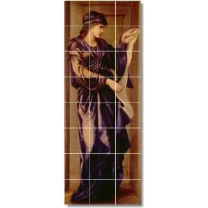 Edward Burne Jones Mythology Bathroom Tile Mural 29  32x48 using (24 