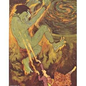 Hand Made Oil Reproduction   Edmund Dulac   24 x 30 inches 