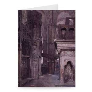 Edward the Confessors Chapel, Westminster   Greeting Card (Pack of 