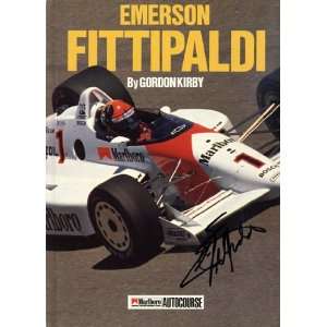 Emerson Fittipaldi Autographed Drivers Profiles #5 