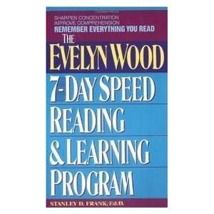  Remember Everything You Read The Evelyn Wood 7 Day Speed 