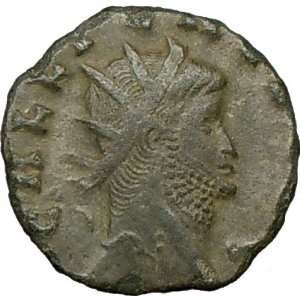 GALLIENUS 260AD Authentic Ancient Roman Coin Abundance Prosperity Good 