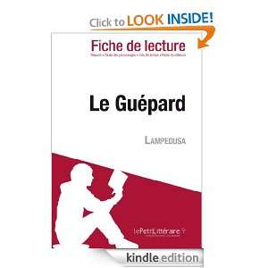 Le Guépard de Lampedusa (Fiche de lecture) (French Edition) Julie 