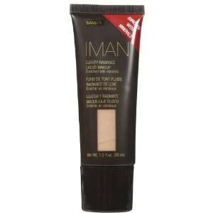  Iman Cosmetics Luxury Radiance Liquid Makeup   Sand 5 