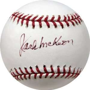  Jack McKeon Autographed/Hand Signed Baseball Sports 
