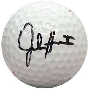 John Huston Autographed Golf Ball