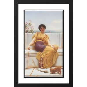  Godward, John William 17x24 Framed and Double Matted 