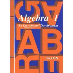  Saxon Algebra 1 Kit and Teacher CDs John Saxon Books
