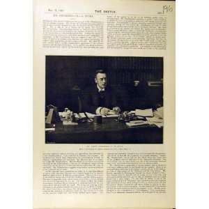  1895 Portrait Joseph Chamberlain Study House Commons