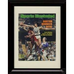  Framed Kevin McHale Sports Illustrated Autograph Print   5 