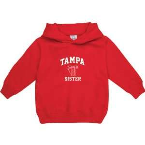  Tampa Spartans Red Toddler/Kids Sister Arch Hooded 