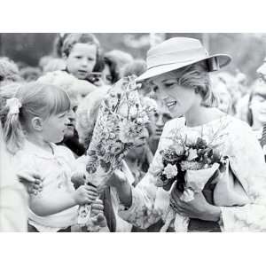  Princess Diana of Wales Visit to Open the Fisher Price Toy 