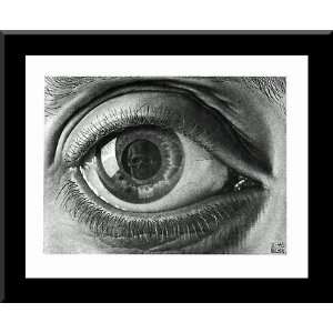  M.C. Escher Eye FRAMED ART 20x26 