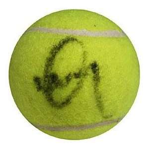 Marat Safin Autographed Tennis Ball   Autographed Tennis Balls