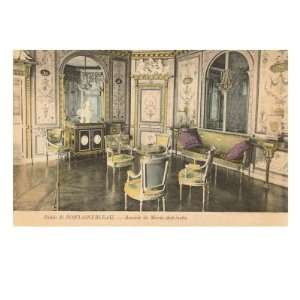 Marie Antoinette Bedroom, Fontainbleau, France Giclee Poster Print 