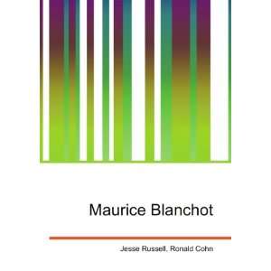  Maurice Blanchot Ronald Cohn Jesse Russell Books