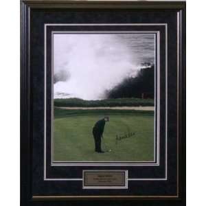 Mike Weir Signed 16X20 Deluxe Frame   Waves Crashing