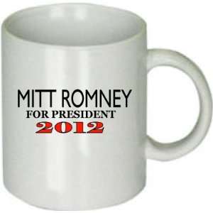 Mitt Romney for President 2012 Coffee Cup