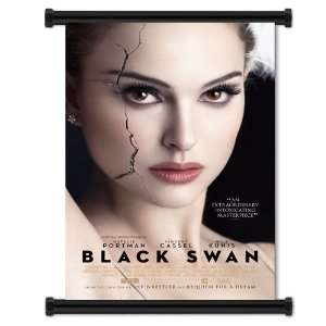  Black Swan Movie Natalie Portman Fabric Wall Scroll Poster 