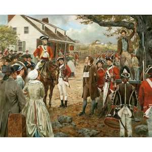  Don Troiani   Nathan Hale Canvas Giclee