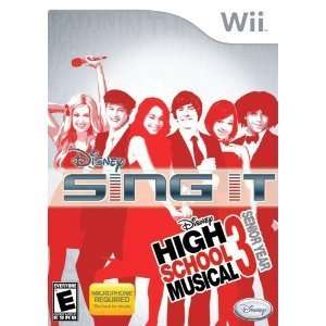  Wii High School Musical 3 Sing Bundle (Game + 3 