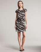 T4KWN kate spade new york dorothy zebra print dress