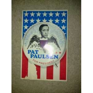  Pat Paulsen for President Books