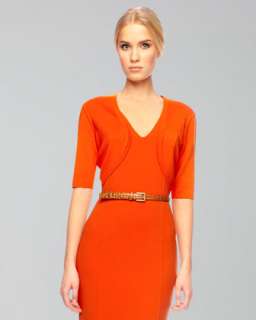 Michael Kors Back Vent Fitted Dress  