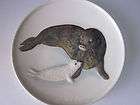 Goebel Collector Plate Animal Mothers Series Seal & Bab
