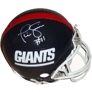 Phil Simms New York Giants Autographed Replica Mini Helmet